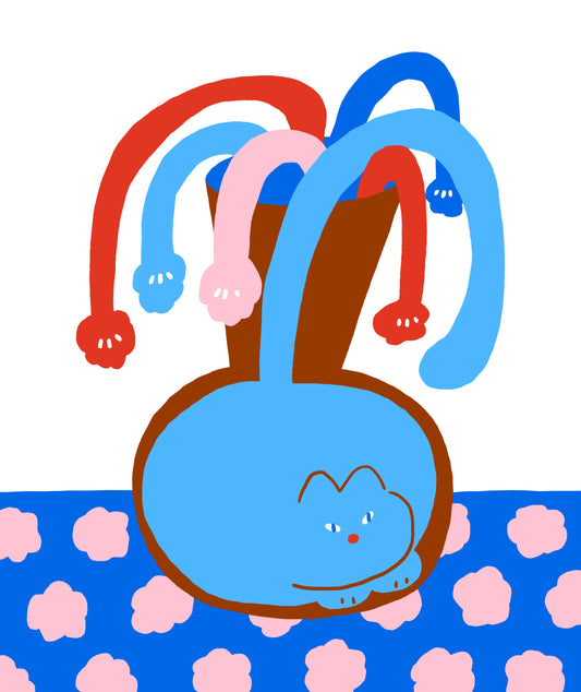 Poster | Cats in the bottles.