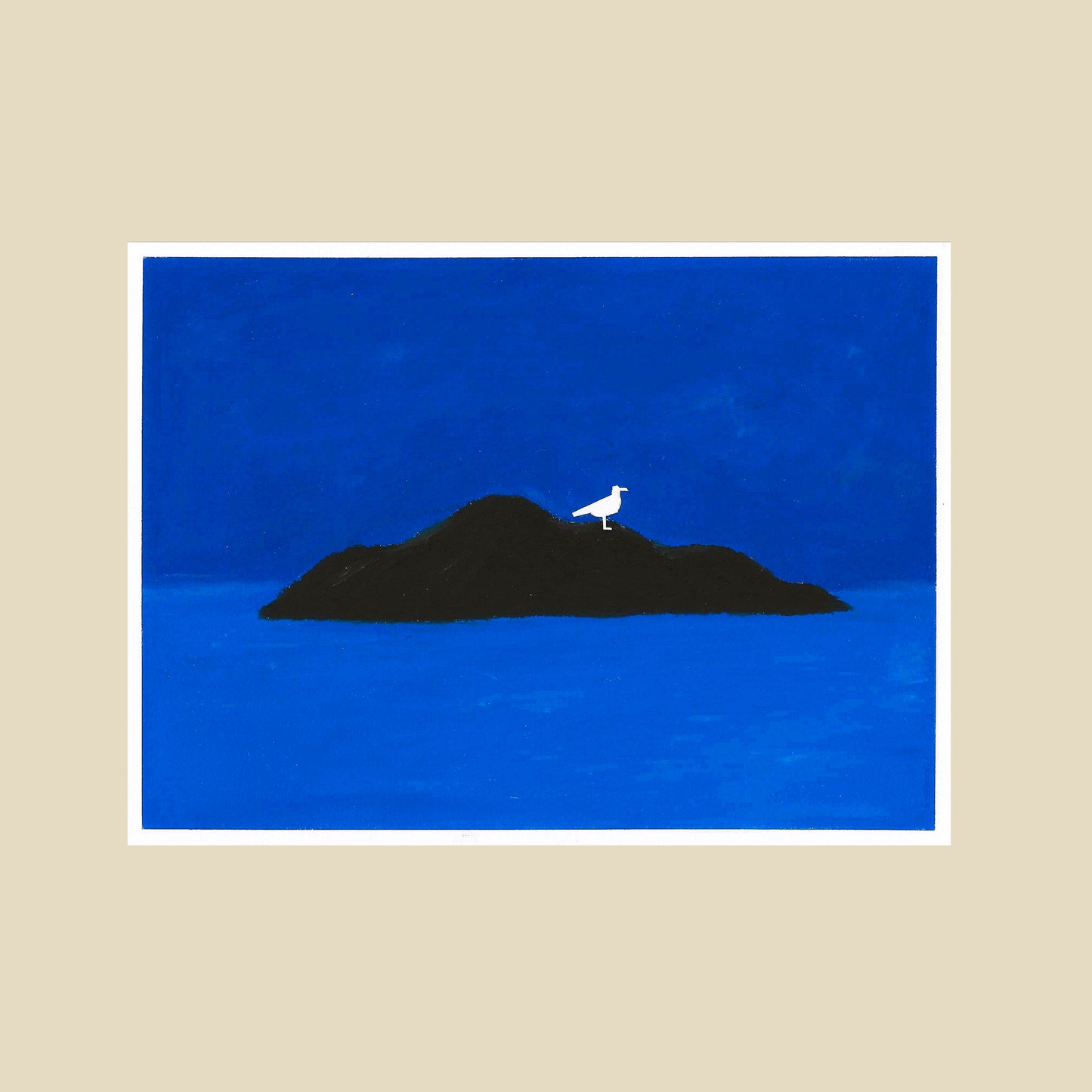 Mountain in the sea.