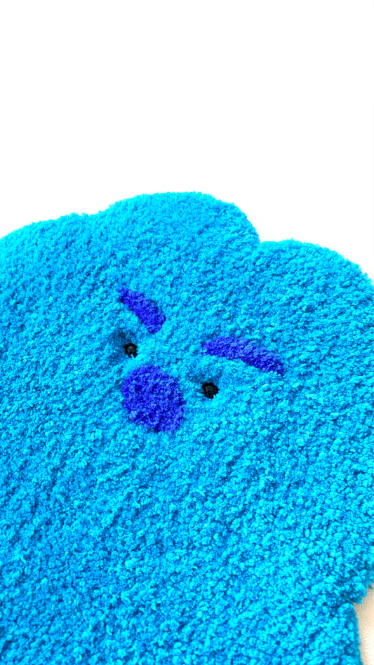 Tufting | Blue bear.