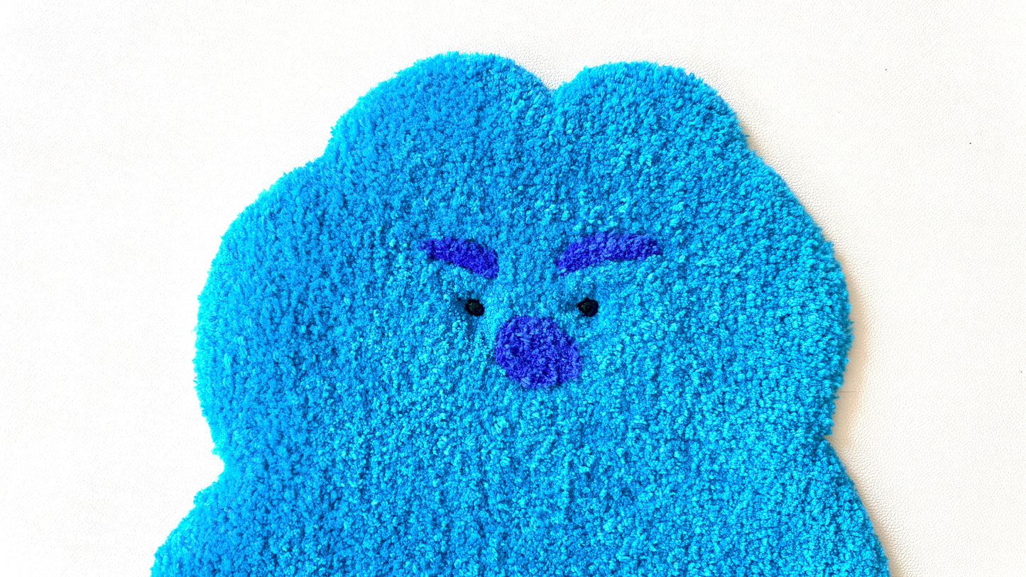 Tufting | Blue bear.