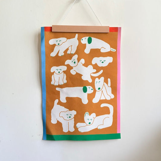 【Minghan H. ✕ cloth-goods】A3 Illustrated Fabric Posters (6 Designs)