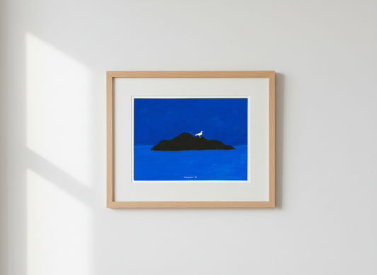 A4 POSTER | Island in the sea.