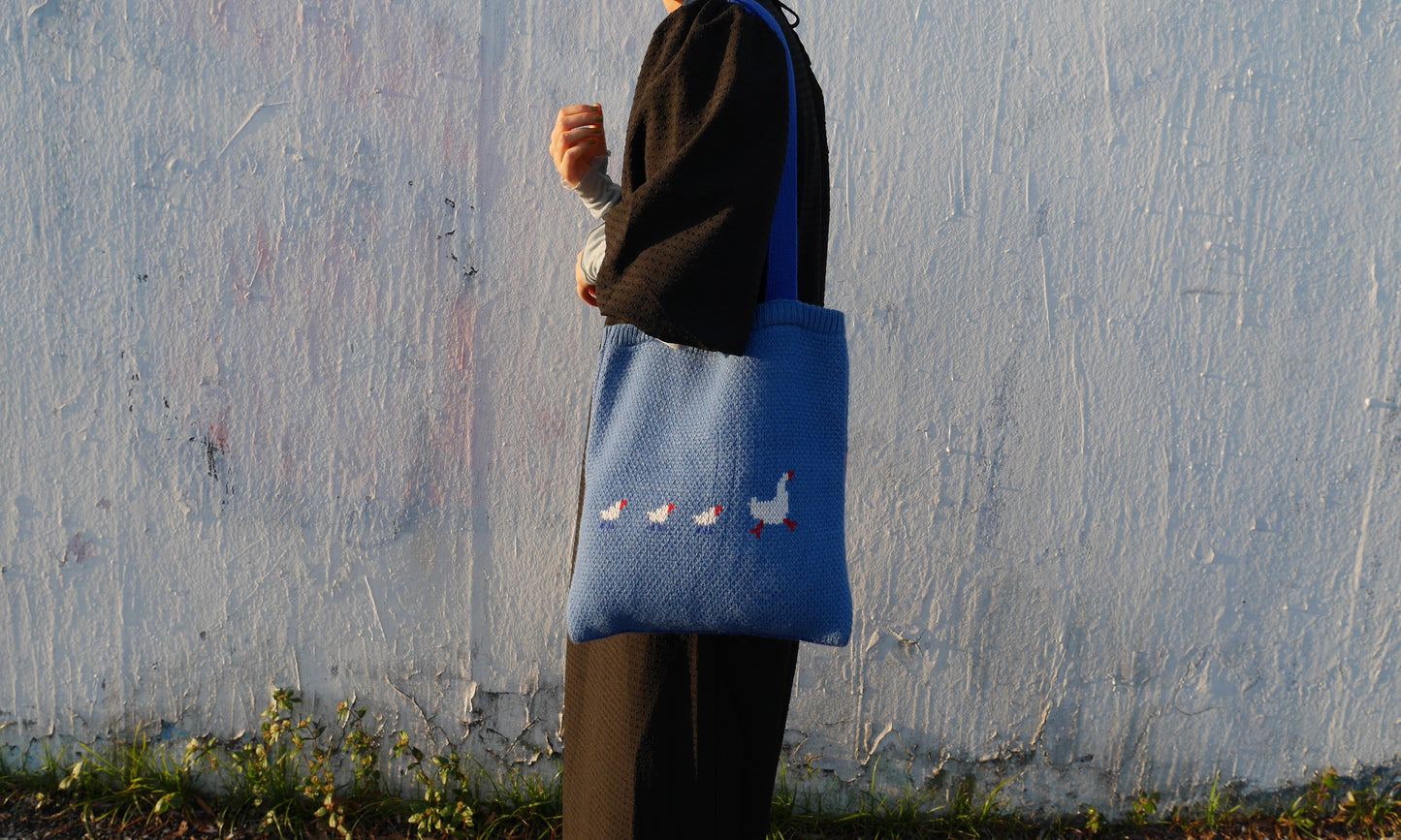 Knit bag | Swan Lake.