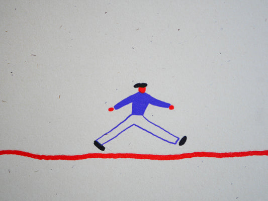 A3 Risograph poster | New world.