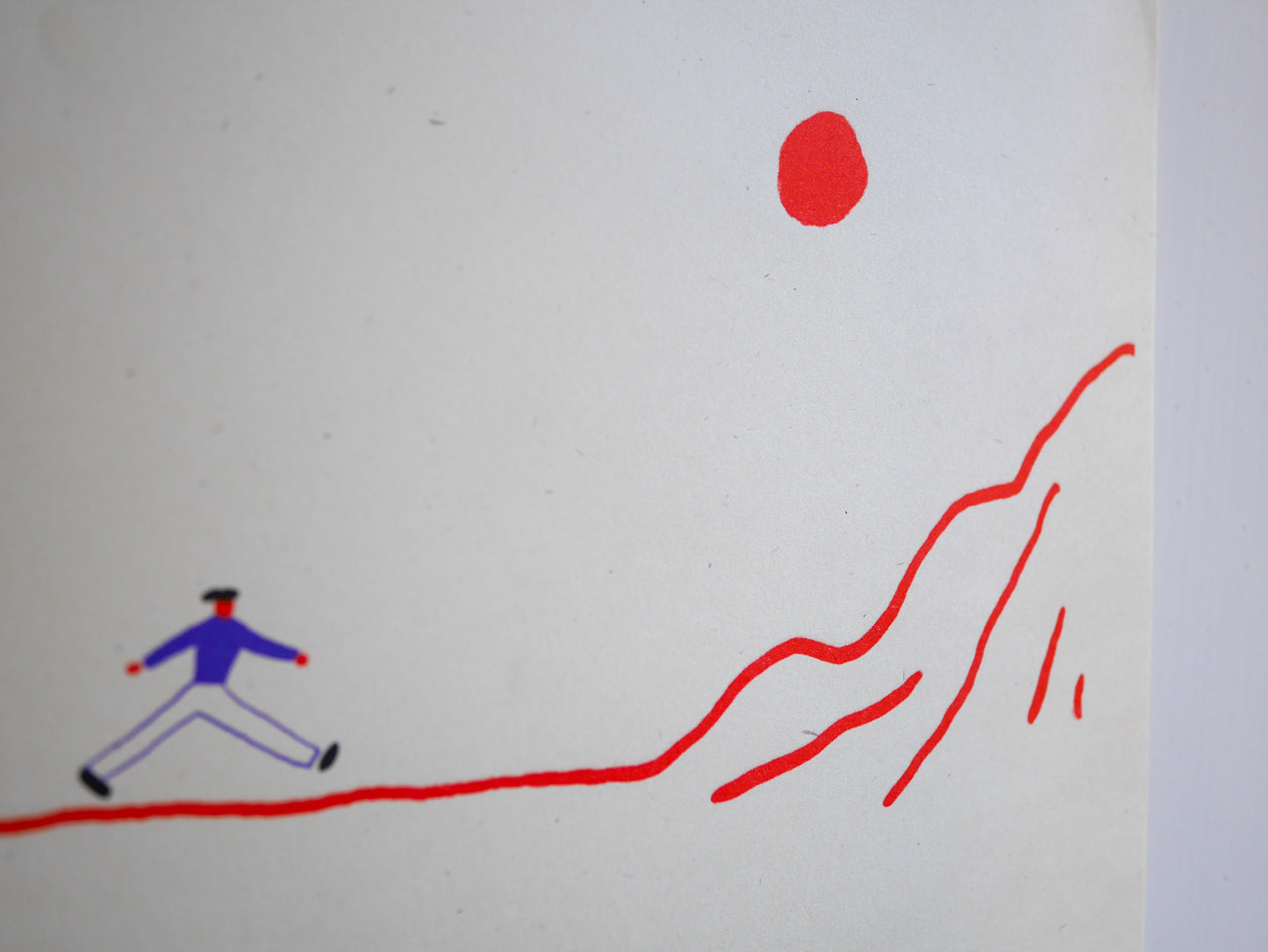 A3 Risograph poster | New world.