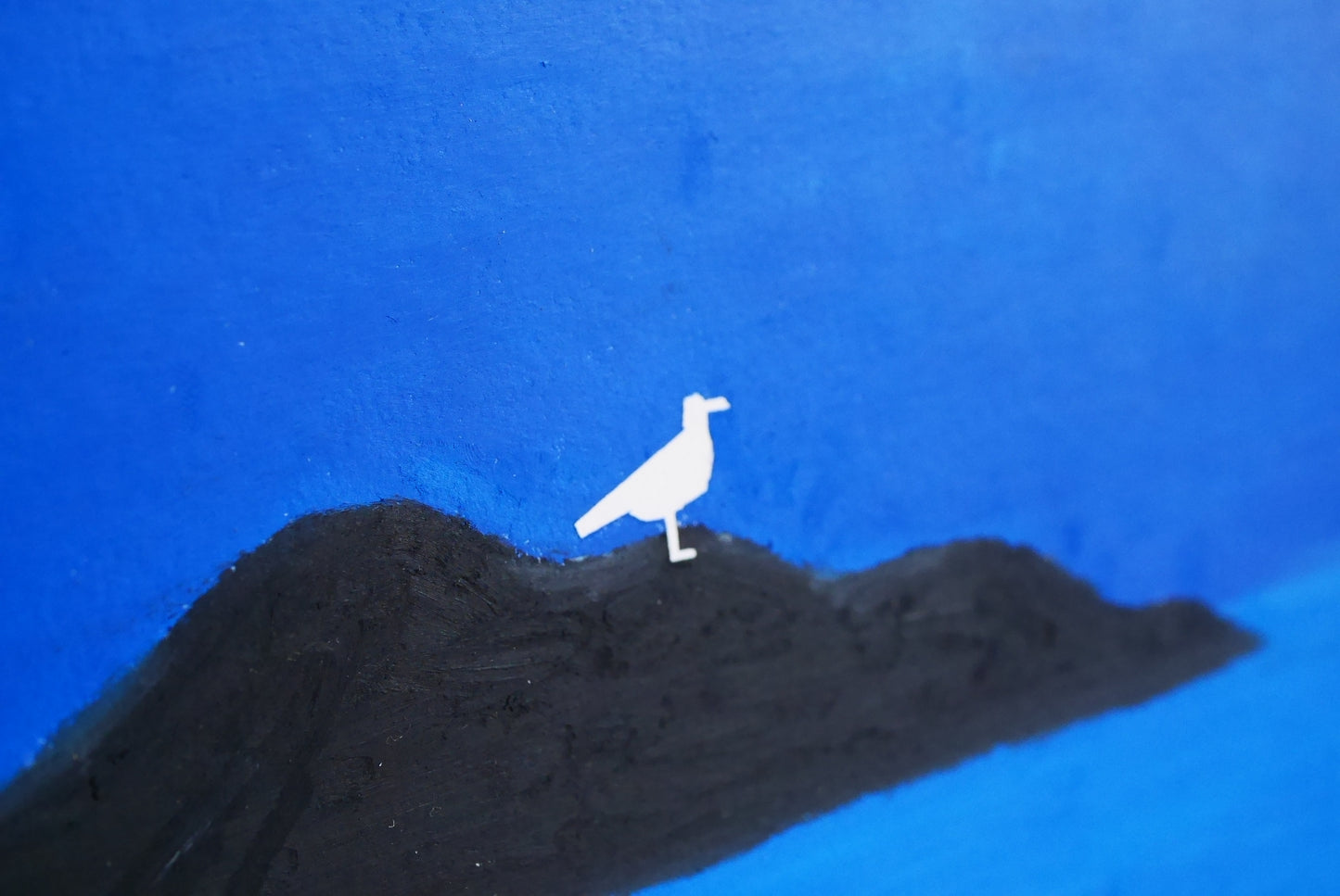 Mountain in the sea.