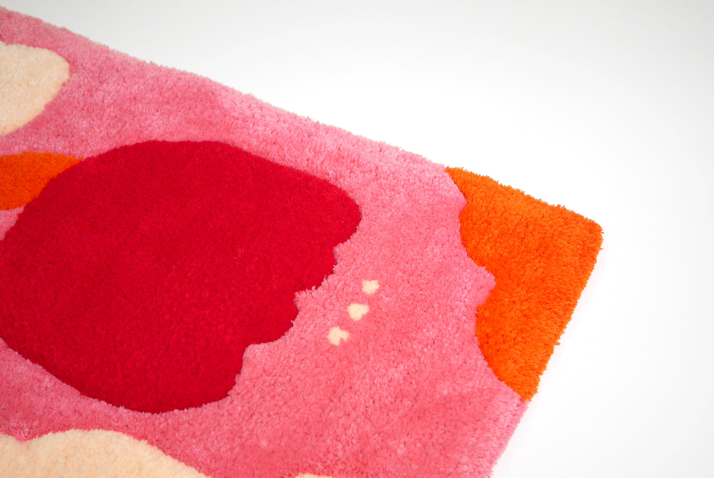 Tufting | Pink flowers
