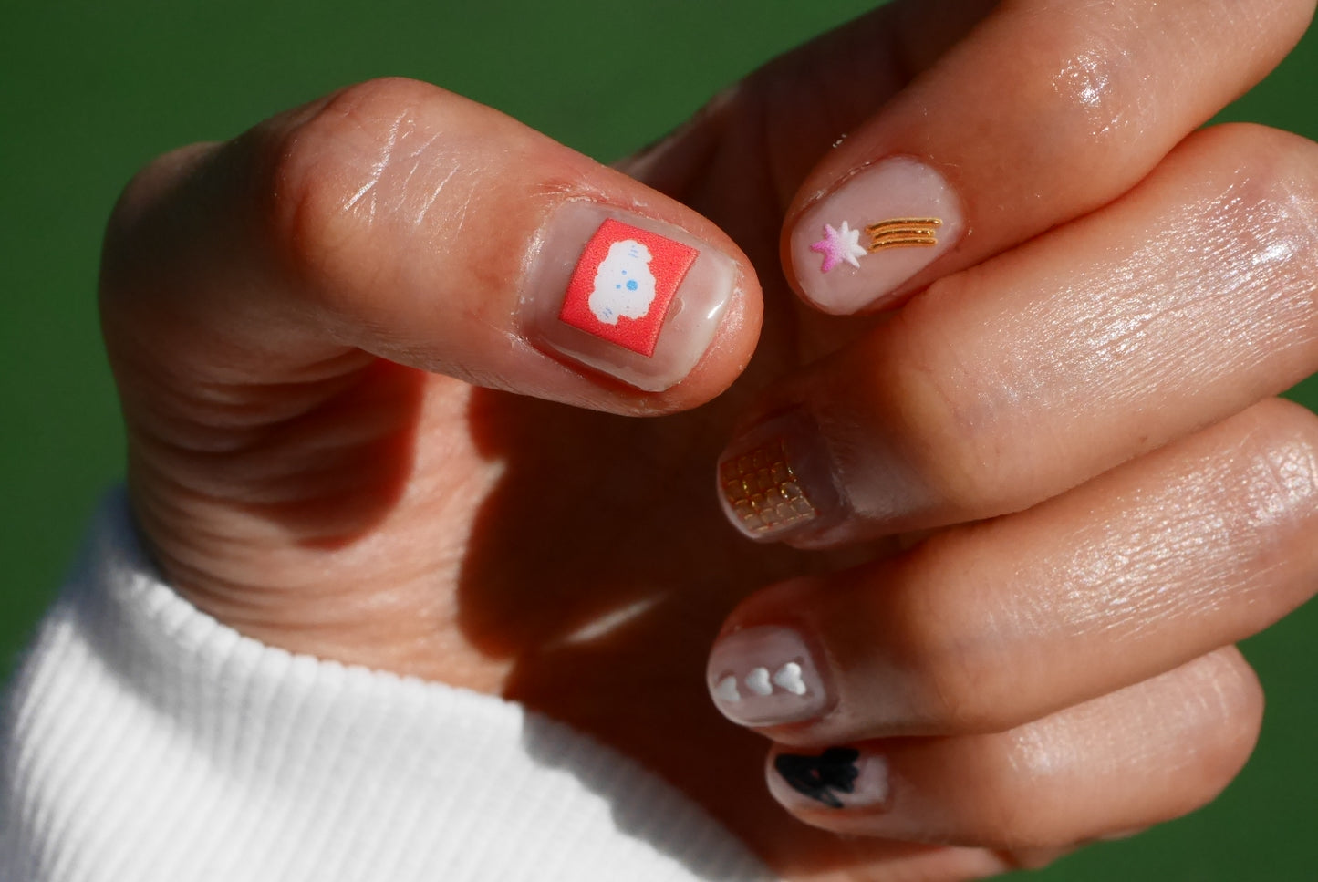 Nail stickers | KIRAKIRA(gold)