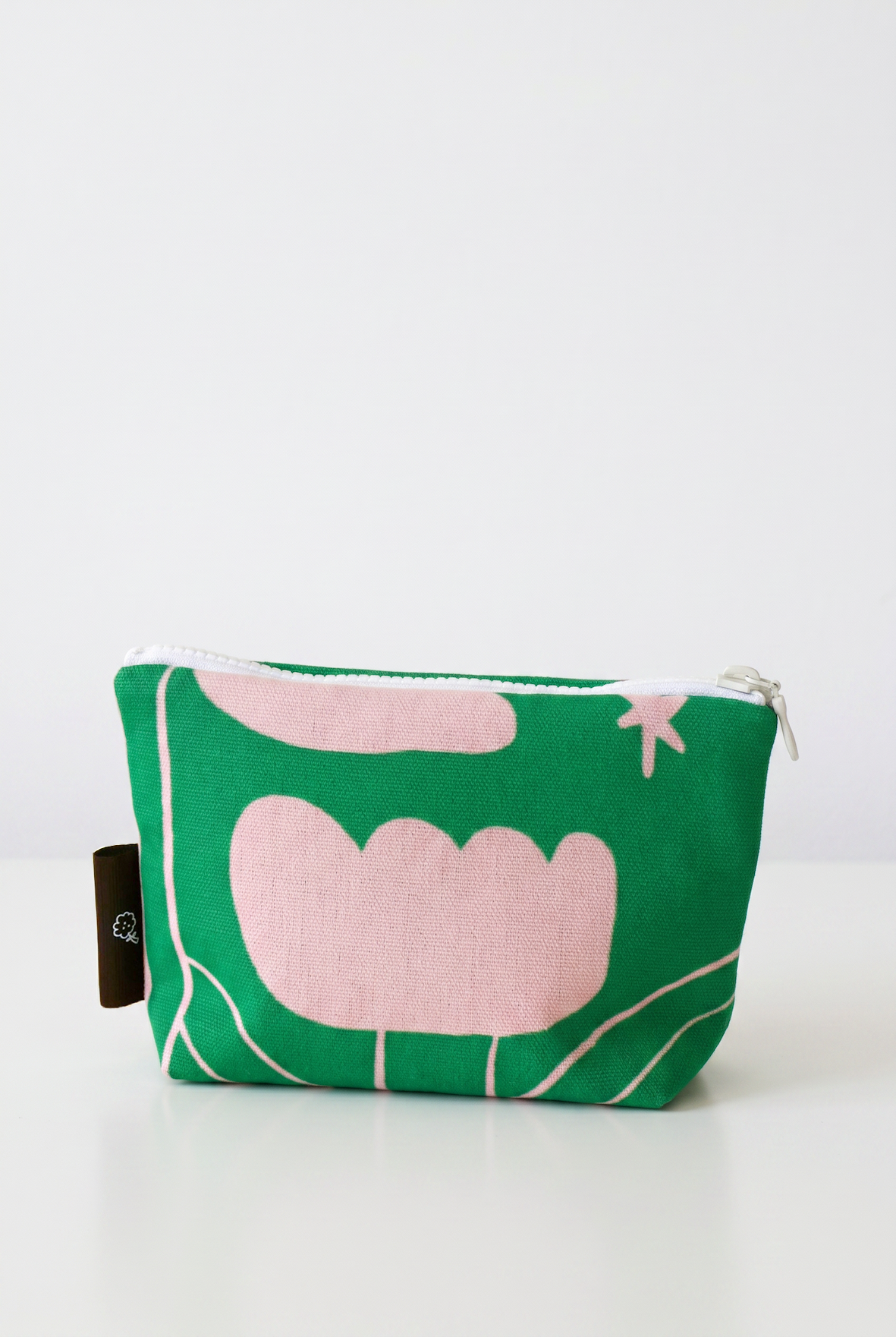 【Minghan H. ✕ cloth-goods】Flowers & Stars: Double-sided 3D Zippered Cosmetic Pouch