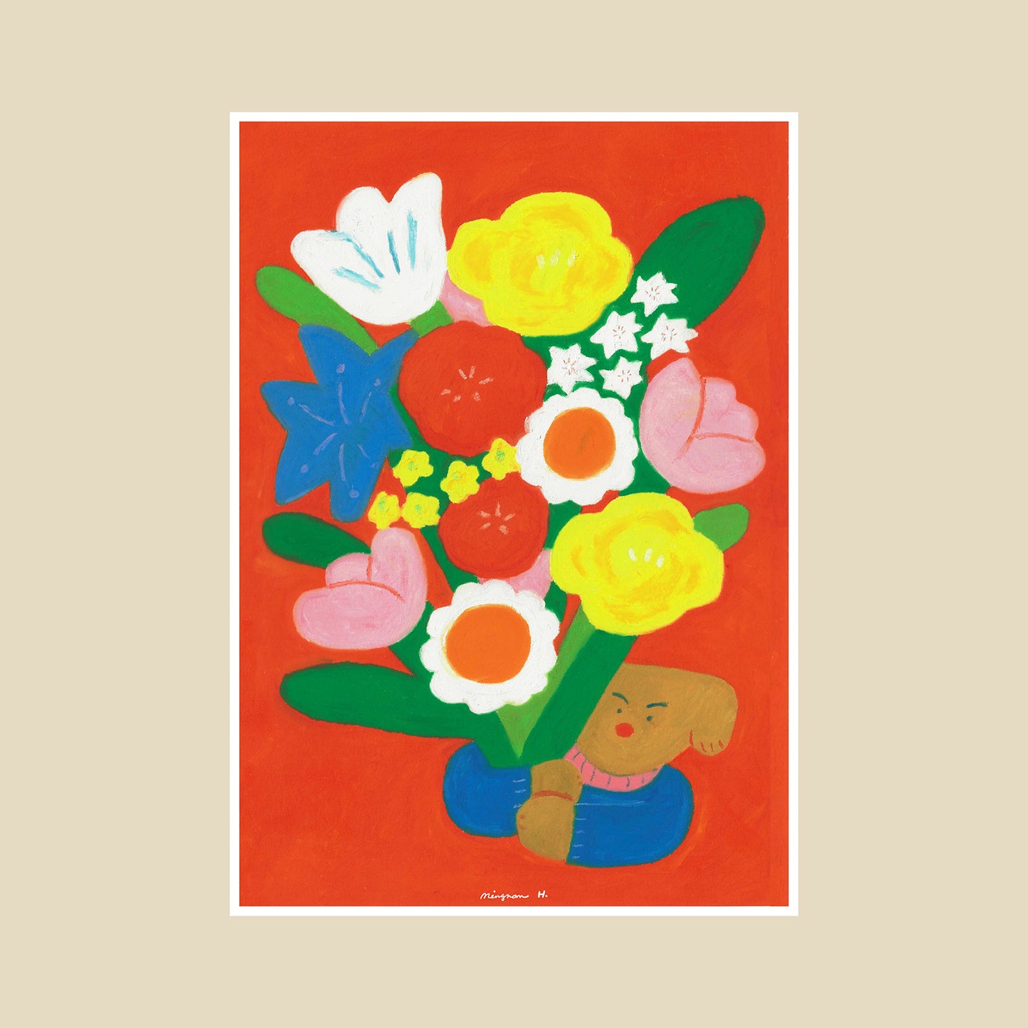 A3 Poster | Bouquet for you