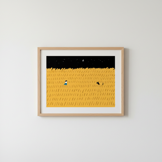 A3 POSTER | Guided by the North Star