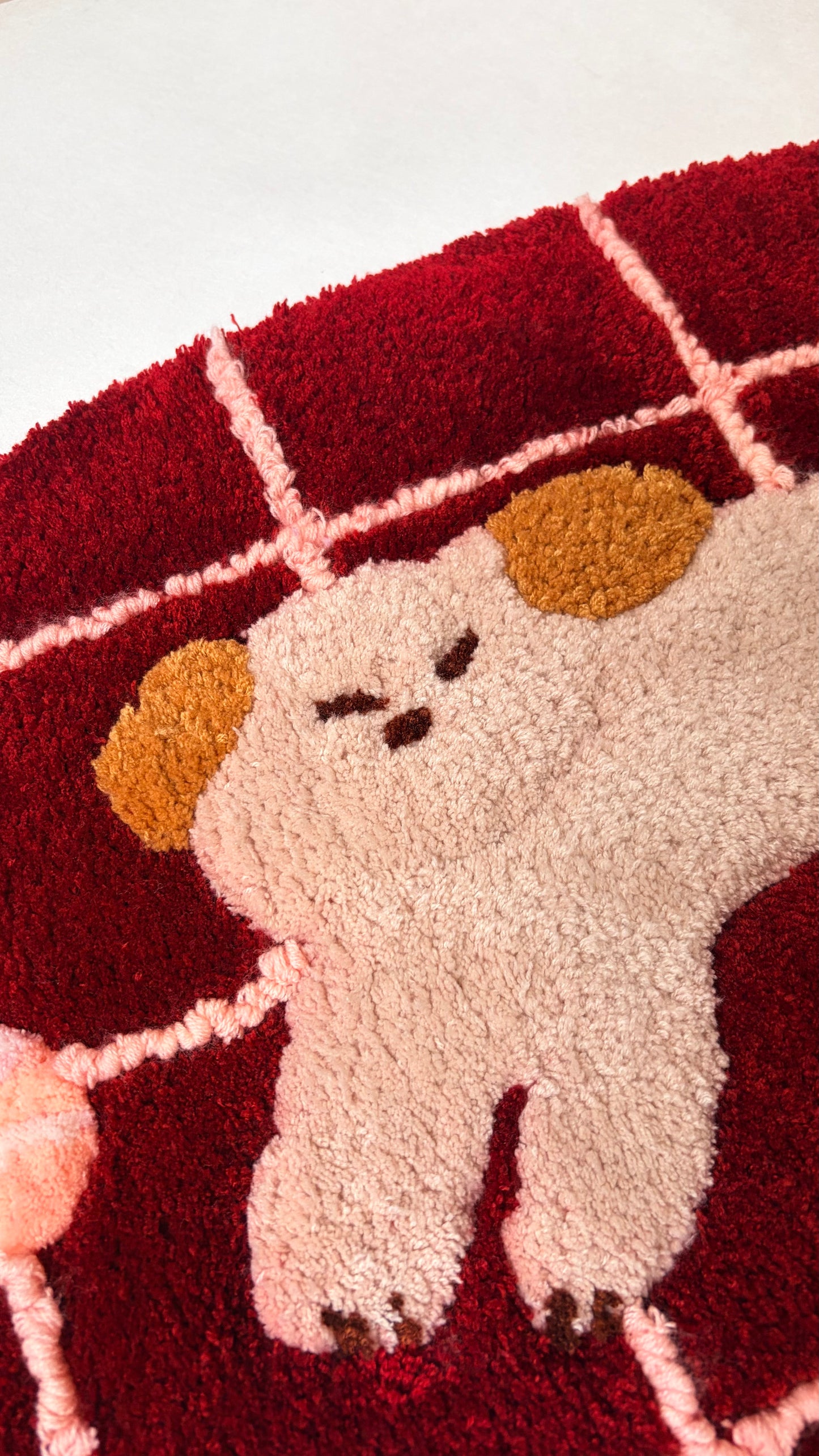 Tufting | My little dog.