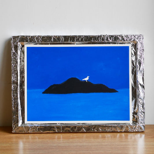 Mountain in the sea.