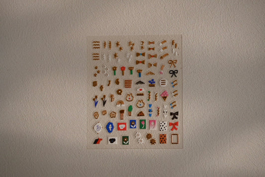 Nail stickers | KIRAKIRA(gold)