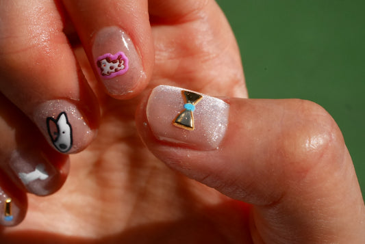 Nail stickers | KIRAKIRA(silver)