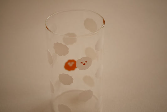 玻璃杯｜爆米花小狗