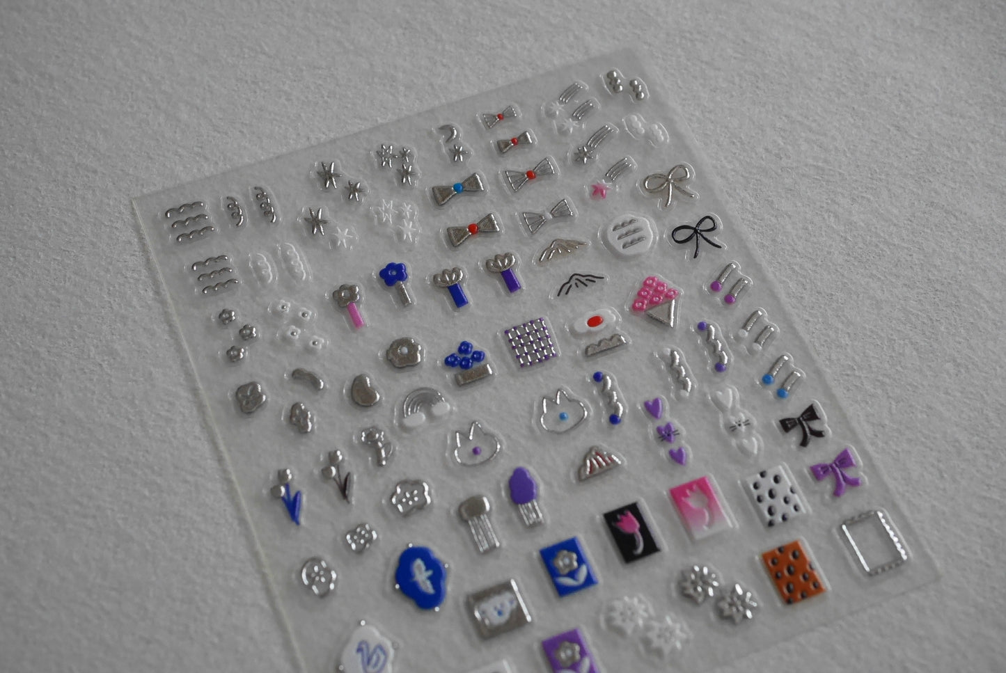 Nail stickers | KIRAKIRA(silver)