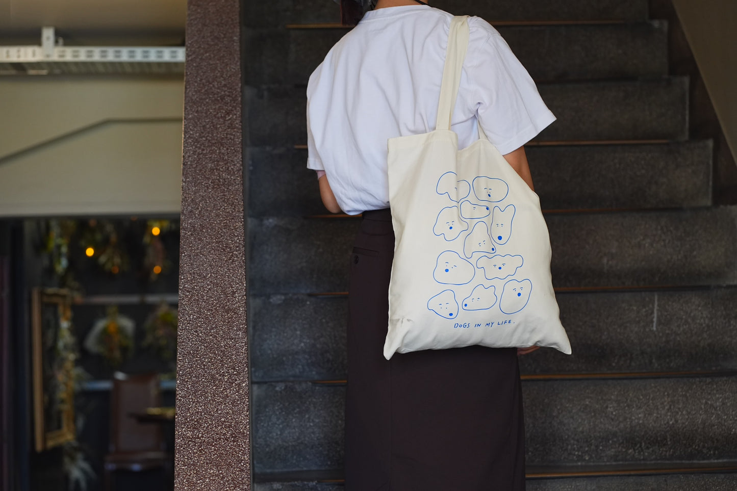 Tote bag | Dogs in my life.